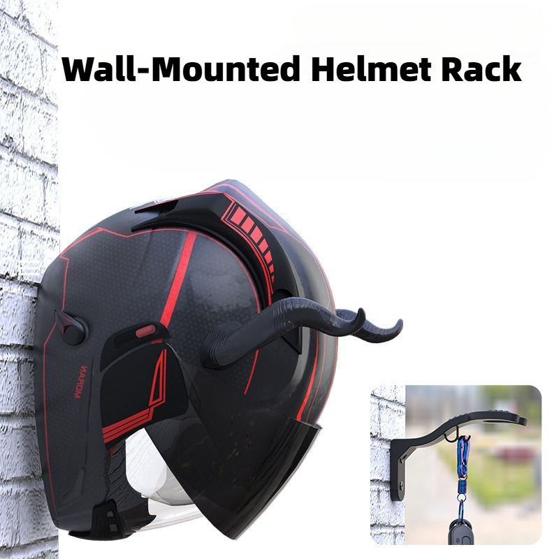 Motorcycle Gear Hanger - Motorcycle Helmet Hook Racks Kitchen Cabinet