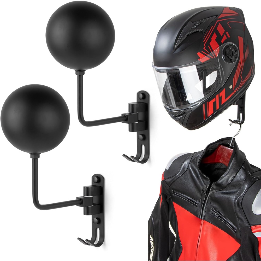 180° Rotating Wall Mount Motor - đánh giá và giá Motorcycle Gear Hanger