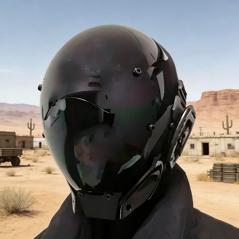 Mecha style cyberpunk helmet m - đánh giá và giá Helmet Full Face