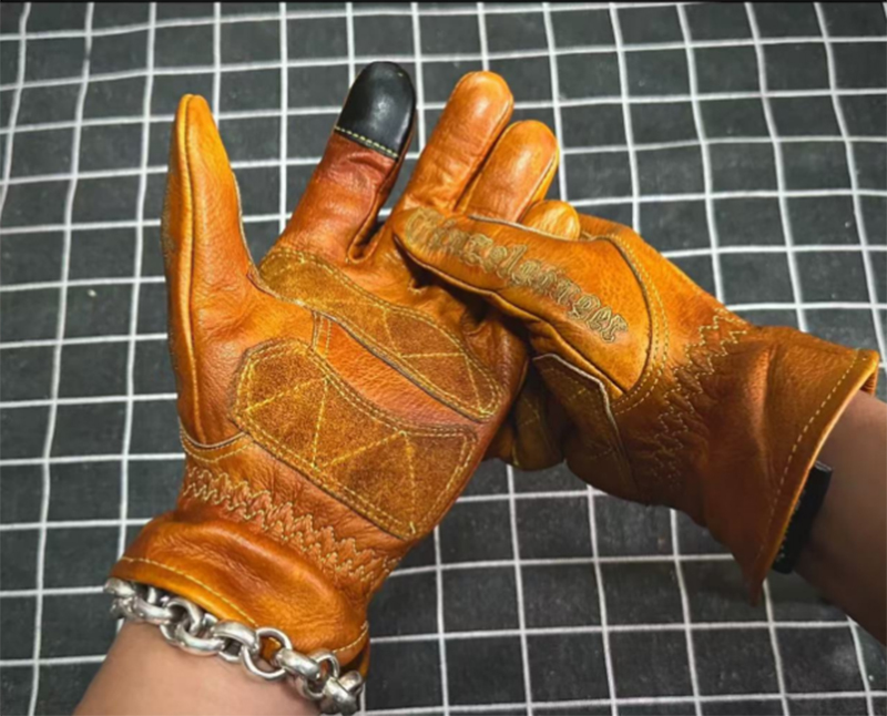 Handmade Genuine Leather Retro - đánh giá và giá Motorcycle Gear Full Set