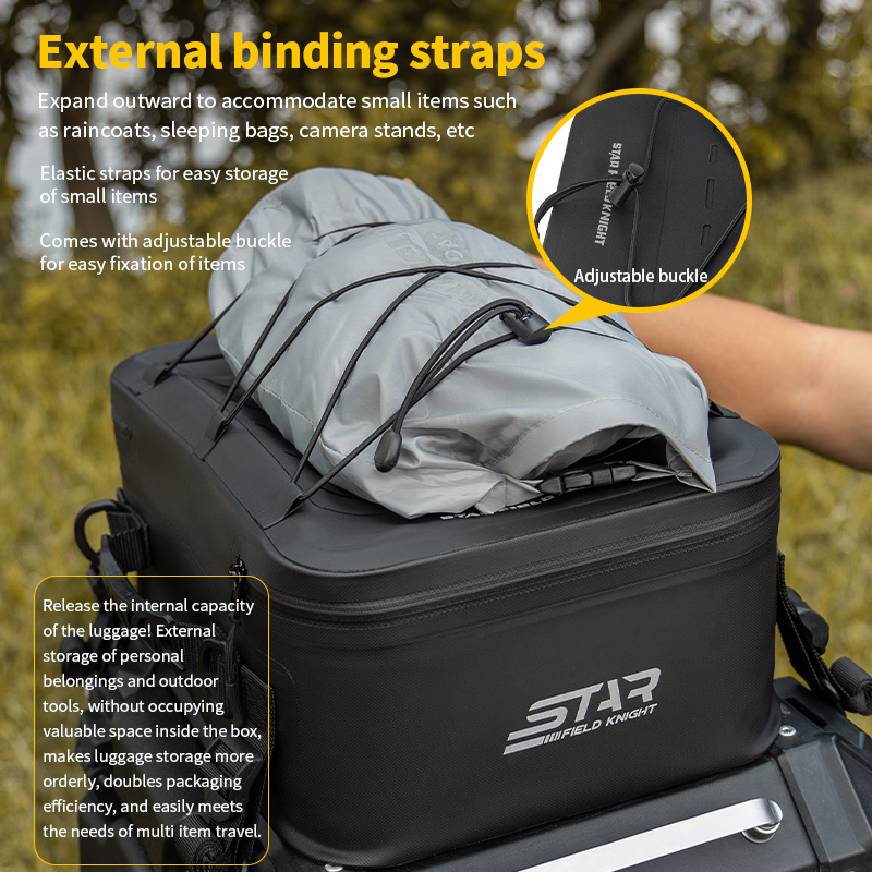 SFK Universal 13L Black Motorc - đánh giá và giá Motorcycle Gear Organizer
