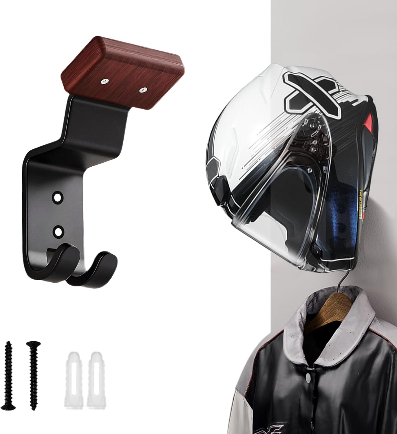 Motorcycle Helmet Holder Wall  - đánh giá và giá Motorcycle Gear Hanger