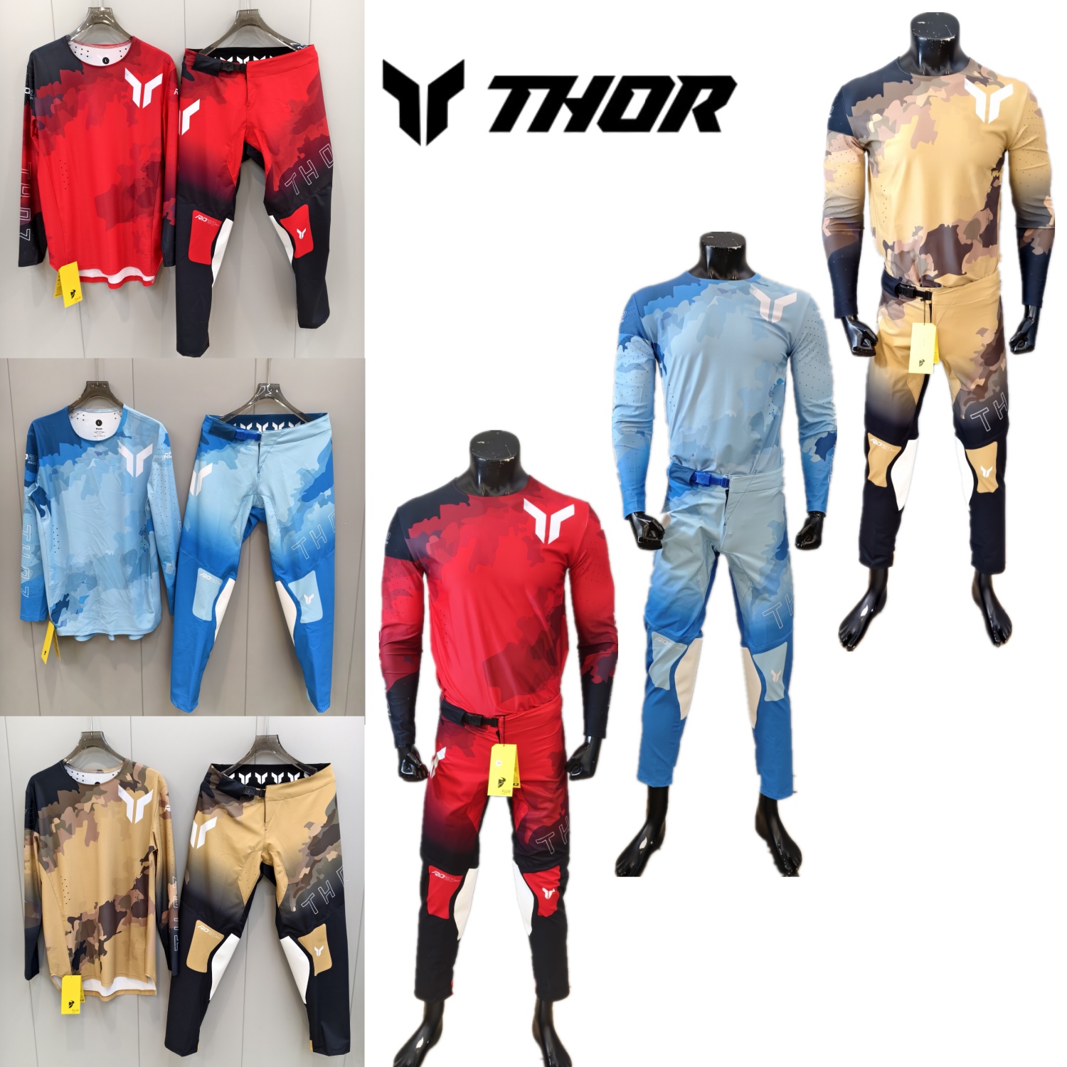 THOR Motocross Gear Set MX Off - đánh giá và giá Motorcycle Gear Sale