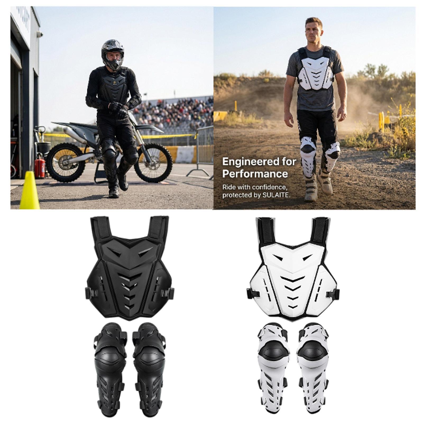 Ergonomic Chest Protector Knee - đánh giá và giá Motorcycle Gear Mens